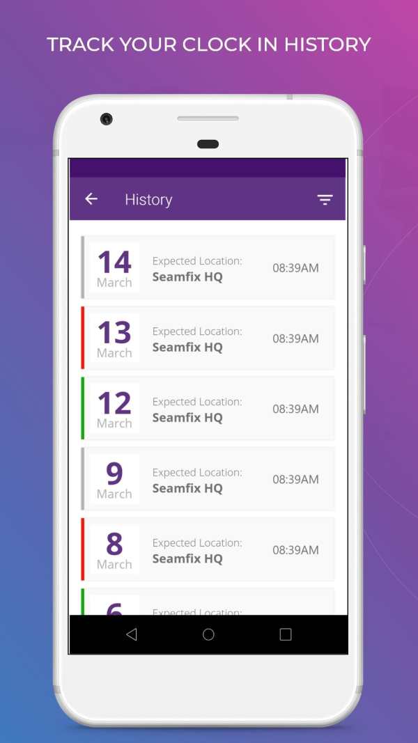 iClocker screenshot 4