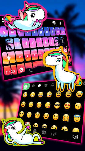 Sunset Beach 2 Keyboard Theme screenshot 3