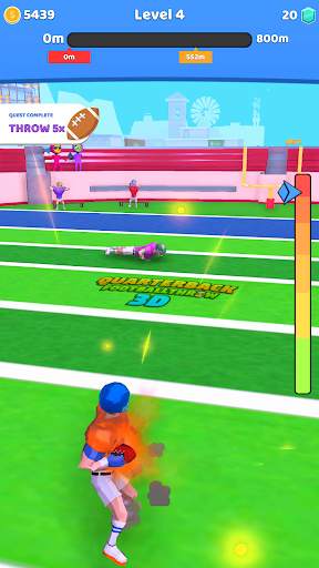 Quarterback Football Throw 3D screenshot 4