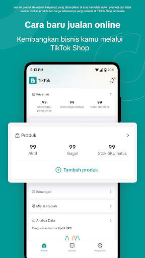 TikTok Shop Seller Center screenshot 1