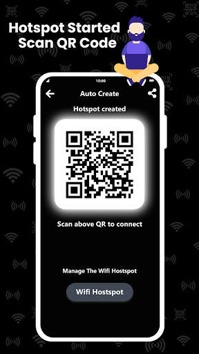 Smart Hotspot - Mobile Hotspot and WiFi QR Creator screenshot 3