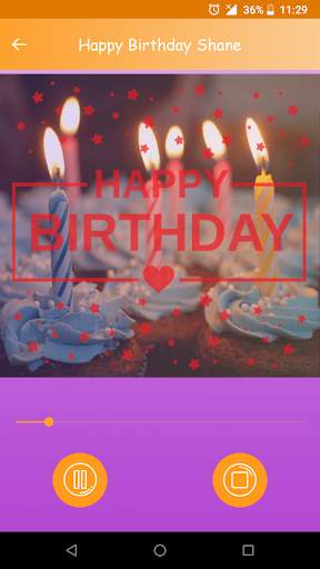Birthday Song Maker screenshot 3