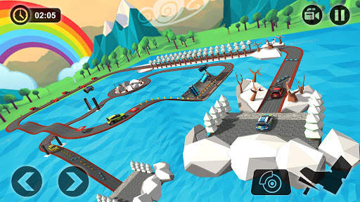 Impossible Climb Stunt Driving: Tricky Car Tracks screenshot 14