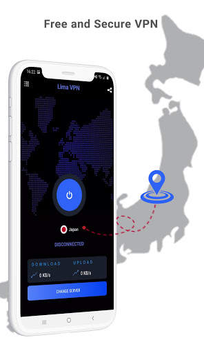 Free And Fast VPN فیلتر شکن قوی و پرسرعت :Lima VPN screenshot 2