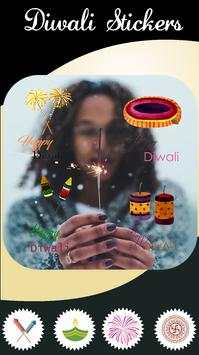 Diwali Editor : Diwali Stickers On My Pic With LWP screenshot 1