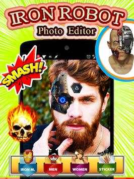 Iron Robot Photo Editor 2 تصوير الشاشة