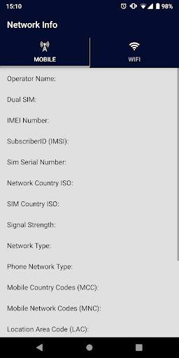 Network Info скриншот 1