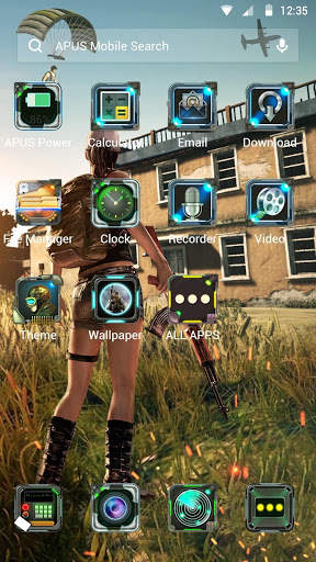 Survival Battle APUS Launcher theme 2 تصوير الشاشة