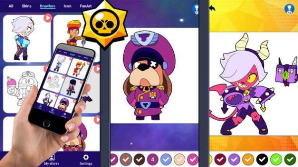 Coloring Brawl Stars screenshot 8