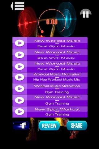 Workout Songs screenshot 2