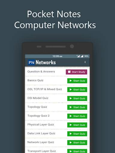 Pocket Notes Computer Networks - Quizzes Questions скриншот 4