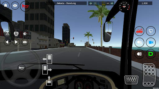 Bus oleng Simulator Indonesian screenshot 1