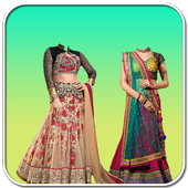 Lehenga Choli Photo Editor icon