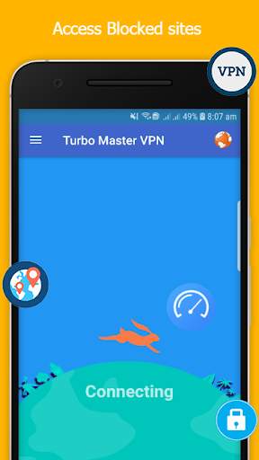 Turbo Master - Free VPN Proxy Server & Best & Fast screenshot 1