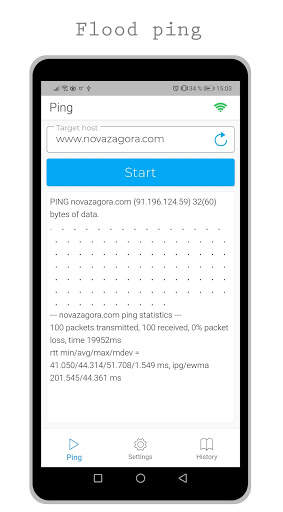 Ping screenshot 2