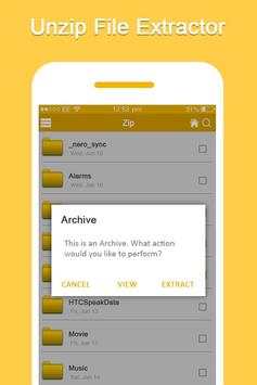 Unzip, Zip File Extractor screenshot 2
