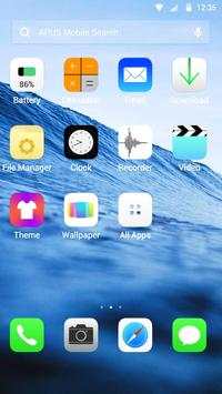 OS Plus-APUS Launcher theme screenshot 2