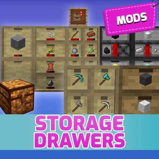Storage Drawers Mod for Minecraft 6.0