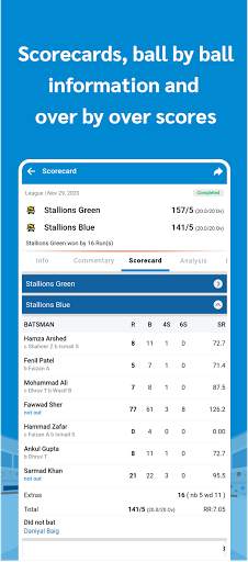 Cricclubs Mobile screenshot 8