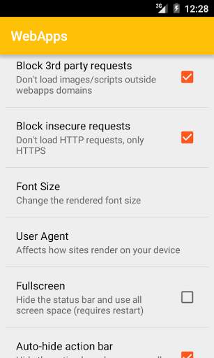 WebApps Sandboxed Browser screenshot 3