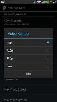 Notepad Hidden Camera screenshot 8