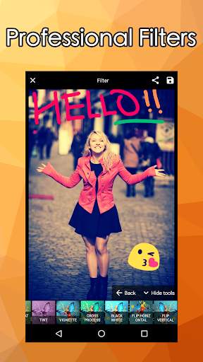 Image Edit Pro - Filters, Emojis, Stickers screenshot 3