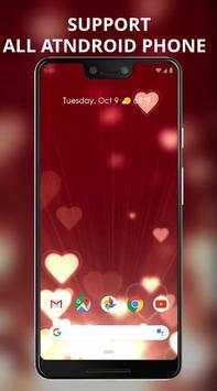 Full screen love live wallpaper | beautiful screenshot 4
