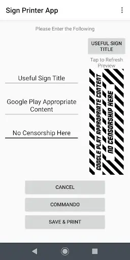 Sign Printer App screenshot 3