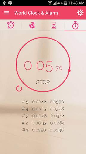 World Clock: Stop Watch, Timer, Alarm & Widget screenshot 7