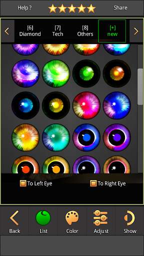 FoxEyes - Change Eye Color screenshot 16