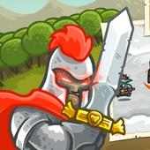 Kingdom Frontiers - battle of rush king logo