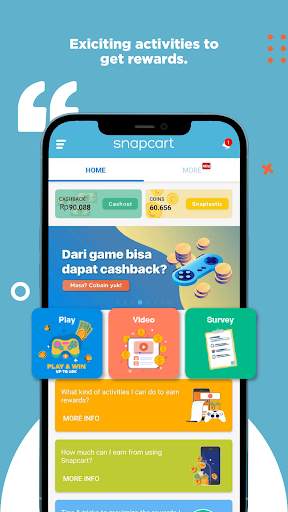 Snapcart: Snap Play Cashbacks! screenshot 1