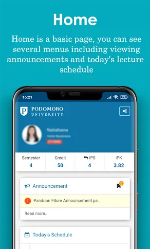 Student Portal screenshot 1