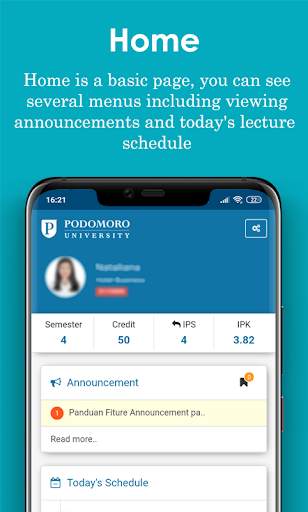 Student Portal screenshot 1