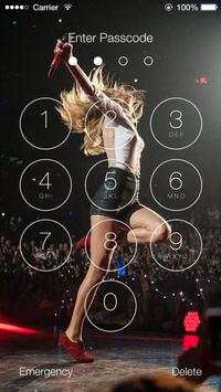 Taylor Swift Wallpaper Lock Screen screenshot 1