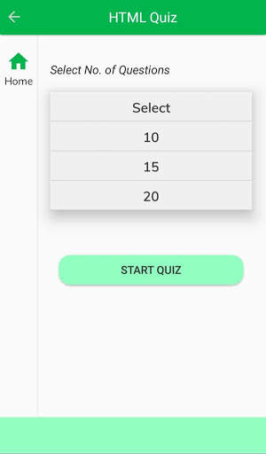 HTML MCQs screenshot 5