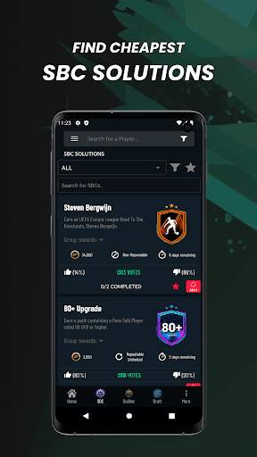 FUTBIN 24 Database & Draft screenshot 3