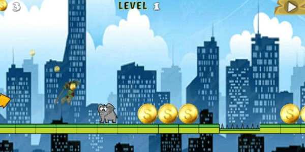 Turtle Jump Ninja Run screenshot 1