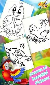 Birds Coloring Book 2018! Free Paint Game screenshot 12