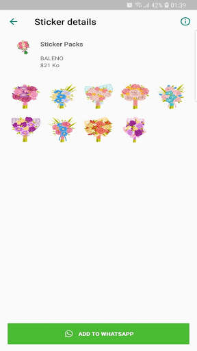 Roses Stickers - WAStickerApps screenshot 4