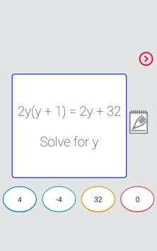 Algebra Basics 23 تصوير الشاشة