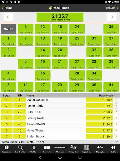 Webscorer Race & Lap Timer screenshot 13