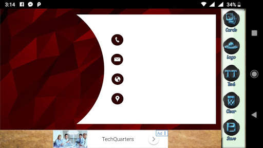 Visiting Card Maker screenshot 2