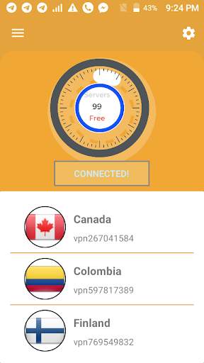 Free GoldenKey VPN Hotspot- Free(SuperFast) VPN screenshot 1