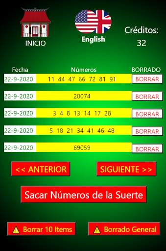 Meus números da sorte escolha um número aleatório screenshot 4