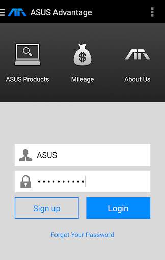 ASUS Advantage screenshot 1