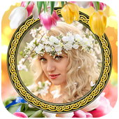 Tulip Photo Frames Decoration icon