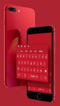 Keyboard For Phone 8 Red Edition screenshot 2