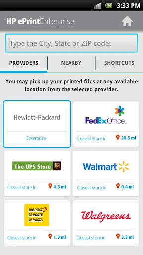 HP EPRINT ENTERPRISE (SERVICE) screenshot 7