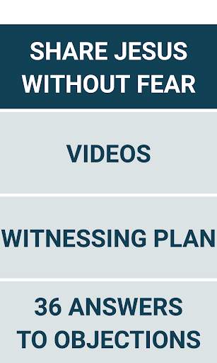Share Jesus Without Fear for Android screenshot 2
